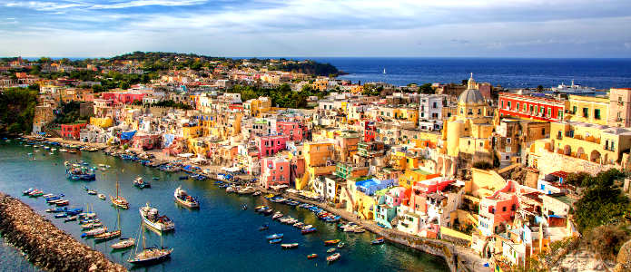 The Islands of Naples Bay: Procida, Capri and Ischia